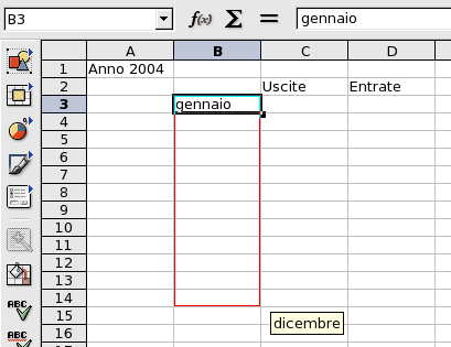 Semplificazione dell'inserimento dati grazie al completamento automatico